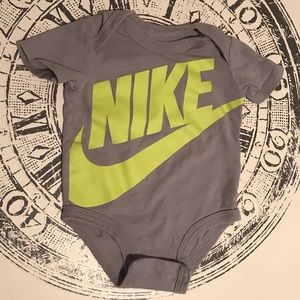 Nike Grey Onesie